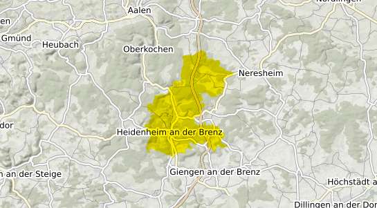 Immobilienpreisekarte Heidenheim an der Brenz